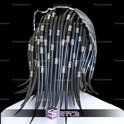 Cosplay STL Files Predator Badlands Metal Helmet