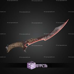 Cosplay STL Files Predator Badlands Sword
