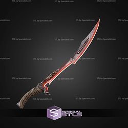 Cosplay STL Files Predator Badlands Sword