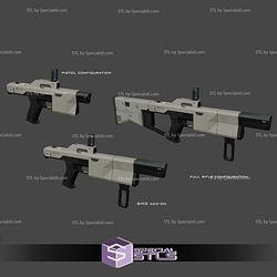 Cosplay STL Files SP18 Full Rifle Configuration