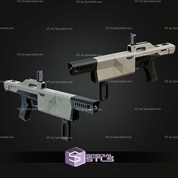 Cosplay STL Files SP18 Full Rifle Configuration