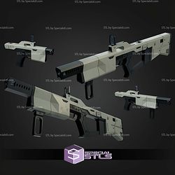 Cosplay STL Files SP18 Full Rifle Configuration