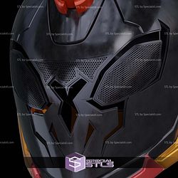 Cosplay STL Files Spider Punk 2099 Marvel Rivals Mask