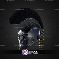 Cosplay STL Files The Odyssey King Agamemnon Helmet