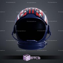 Cosplay STL Files Top Gun Helmet Maverick