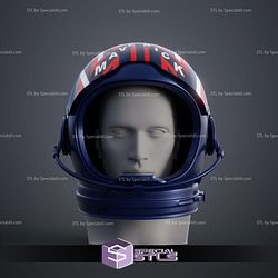 Cosplay STL Files Top Gun Helmet Maverick