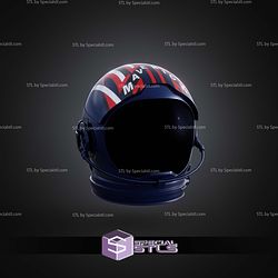 Cosplay STL Files Top Gun Helmet Maverick