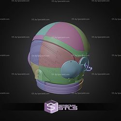 Cosplay STL Files Top Gun Helmet Maverick