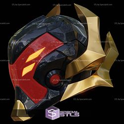 Cosplay STL Files X Tron Helmet Marvel Rivals