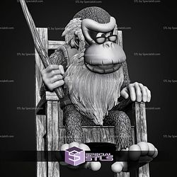 Cranky Kong Old 250mm STL Files