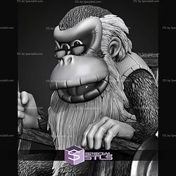 Cranky Kong Old 250mm STL Files