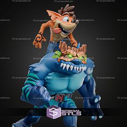 Crash Bandicoot 300mm STL Files