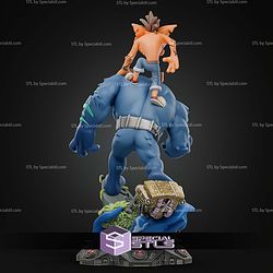 Crash Bandicoot 300mm STL Files