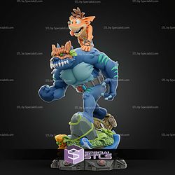 Crash Bandicoot 300mm STL Files