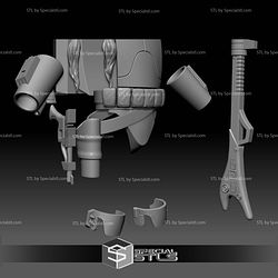 Custom 1-12 Figure STL Boba Fett Special Armor