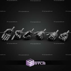 Custom 1-12 Figure STL Imperial Hand Pack