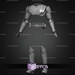 Custom 1-12 Figure STL Jedi Armor