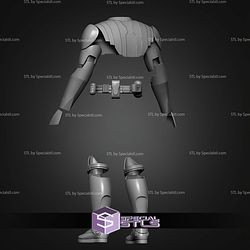 Custom 1-12 Figure STL Jedi Armor