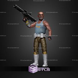 Custom 1-12 Figure STL Old Gregor