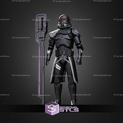 Custom 1-12 Figure STL Purgetrooper Electrohammer