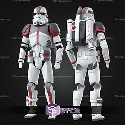 Custom 1-12 Figure STL TFU Jumptrooper
