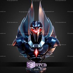 Darkhawk Marvel Hero Portrait Bust 194mm STL Files