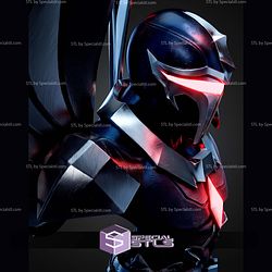Darkhawk Marvel Hero Portrait Bust 194mm STL Files