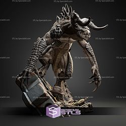 Deathclaw Fallout 1-10 STL Files