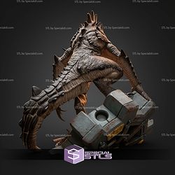 Deathclaw Fallout 1-10 STL Files