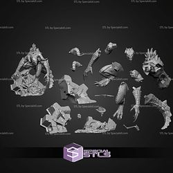 Deathclaw Fallout 1-10 STL Files