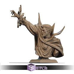Doctor Strange Comics in Action Bust STL Files