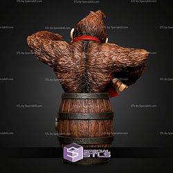Donkey Kong Portrait Bust 350mm STL Files