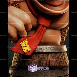 Donkey Kong Portrait Bust 350mm STL Files