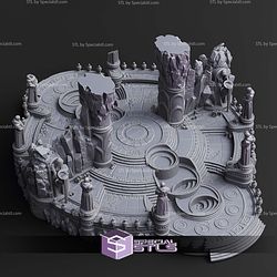 Drow Moon Shrine Sanctum of Glanbeli Miniatures