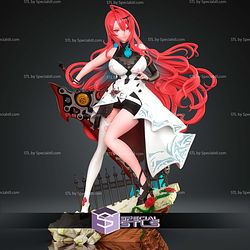 Elizabeth Rosebloodflame Hololive 142mm STL Files