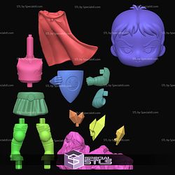 Eric Dungeons and Dragons Chibi STL Files