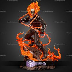 Ghost Rider Flame New Version STL Files