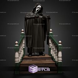 Ghostface on Stair STL Files
