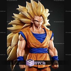 Goku SSJ3 Daima 290mm STL Files