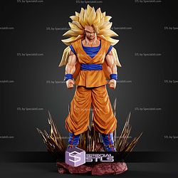 Goku SSJ3 Daima 290mm STL Files