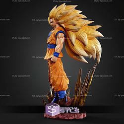 Goku SSJ3 Daima 290mm STL Files