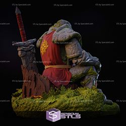 Golem and the girl 100mm STL Files