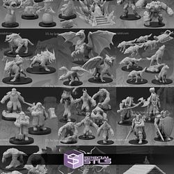 October 2020 Set 08 - Arctic Nights Epic Miniatures