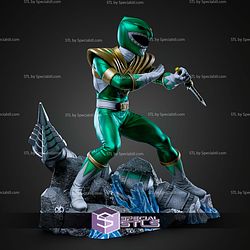 Green Ranger Power Rangers 280mm STL Files