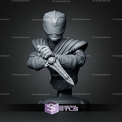 Green Ranger Power Rangers Bust 155mm STL Files