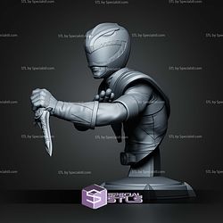 Green Ranger Power Rangers Bust 155mm STL Files