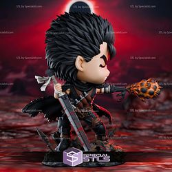 Guts Berserk Chibi 116mm STL Files