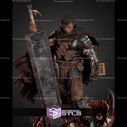 Guts Berserk Demon 467mm STL Files