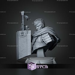 Guts Berserk Demon Bust 180mm STL Files