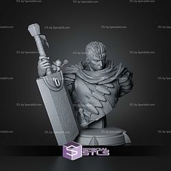 Guts Berserk Demon Bust 180mm STL Files